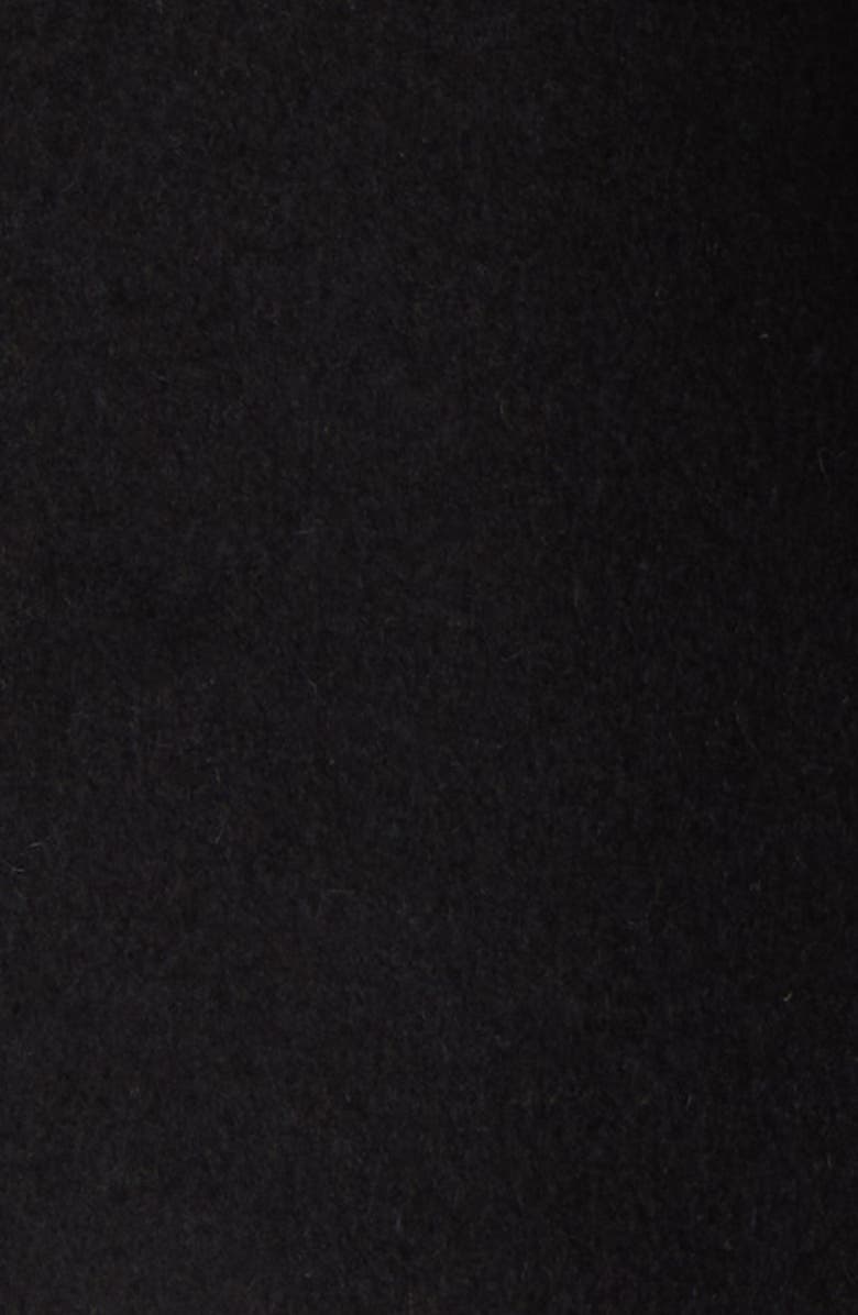 Via Spiga Belted Faux Leather Trim Wool Blend Coat, Alternate, color,