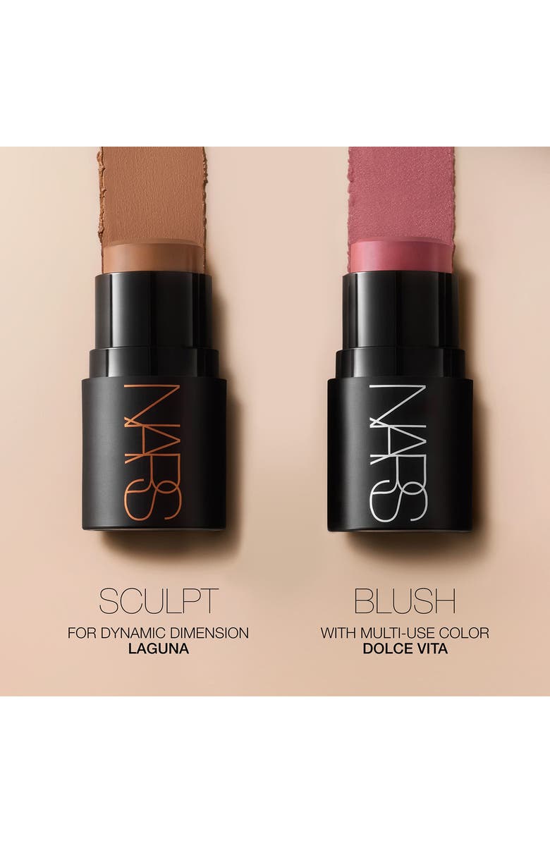 NARS The Multiple Mini Blush & Sculpt Duo, Alternate, color, Dolce Vita & Laguna