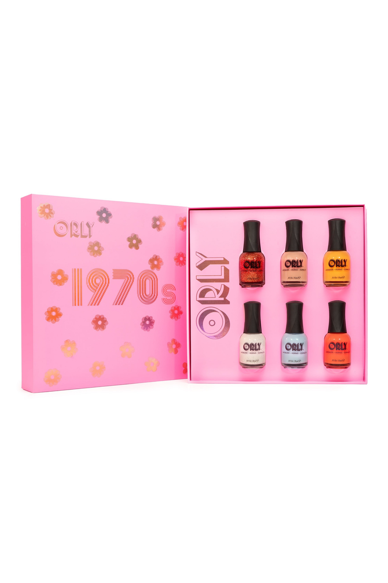 1970s Limited Edition 6-Piece Nail Lacquer Set, Alternate, color, None