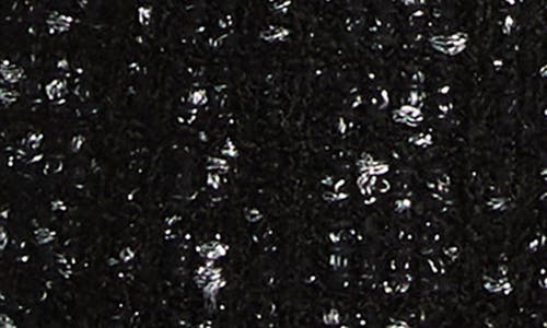 Nic + Zoe Nic+zoe Metallic Grid Knit Jacket In Black