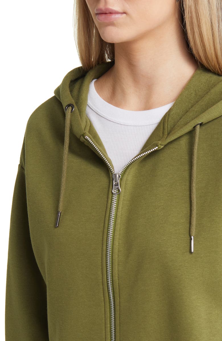 ASOS DESIGN Oversize Zip Hoodie, Alternate, color,