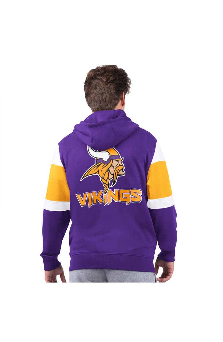 STARTER Men's Starter Purple Minnesota Vikings Extreme Full-Zip Hoodie, Alternate, color, Purple