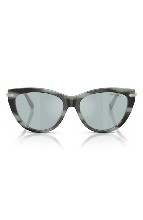 55mm Cat Eye Sunglasses