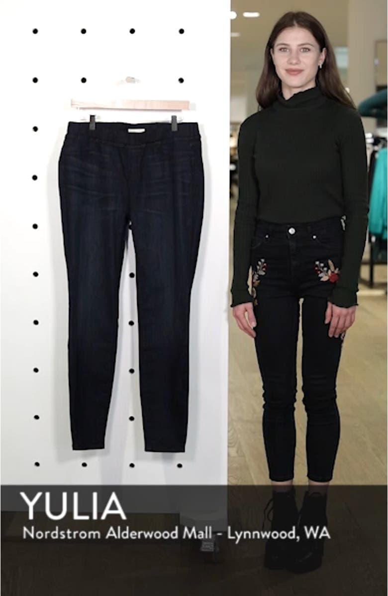 Stretch Denim Leggings, sales video thumbnail