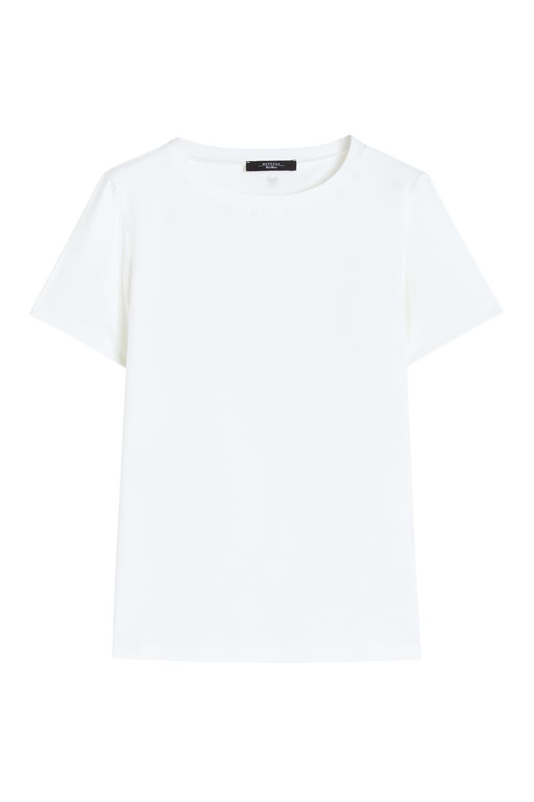 Crewneck Jersey T-Shirt, Alternate, color, WHITE