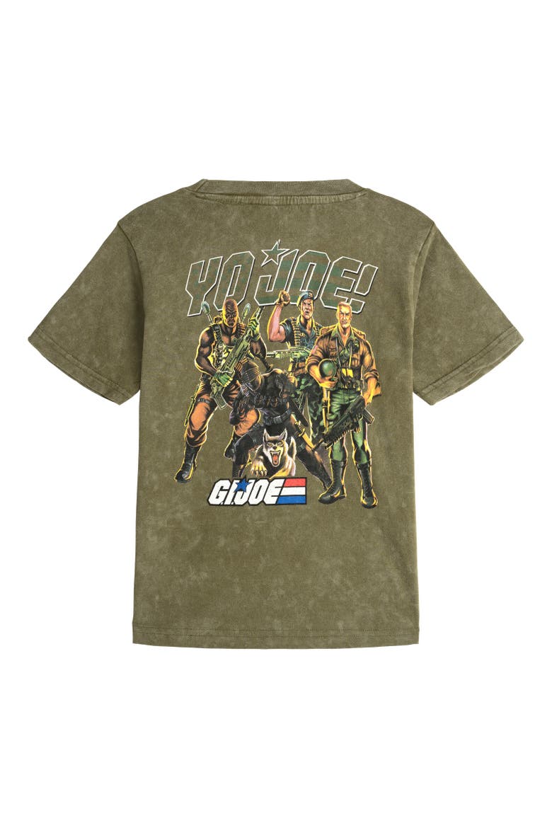 Boys' Graphic Short Sleeve T-Shirt, Alternate, color, Snake Eyes Duke Olive