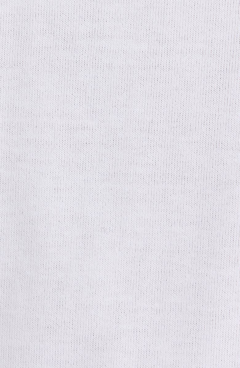 Max Mara Papaia Logo Embroidered Cotton T-Shirt, Alternate, color, Optical White