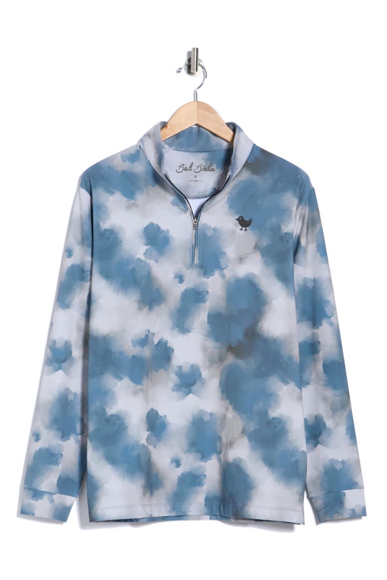 Velocity Quarter Zip Pullover, Main, color, CLOUD STORM