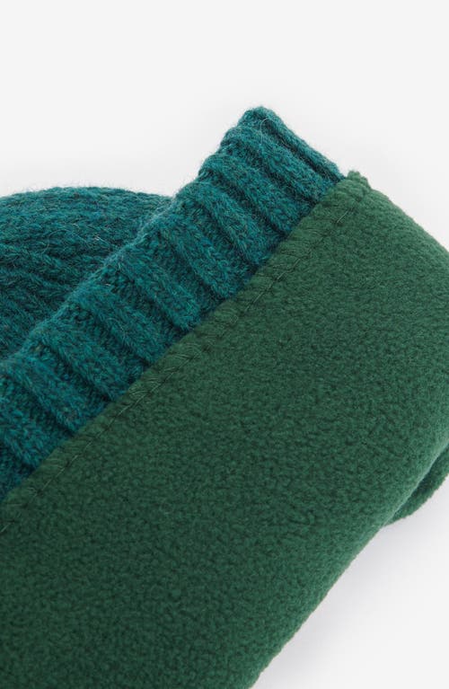 Barbour Carlton Fleece Lined Wool Blend Beanie
