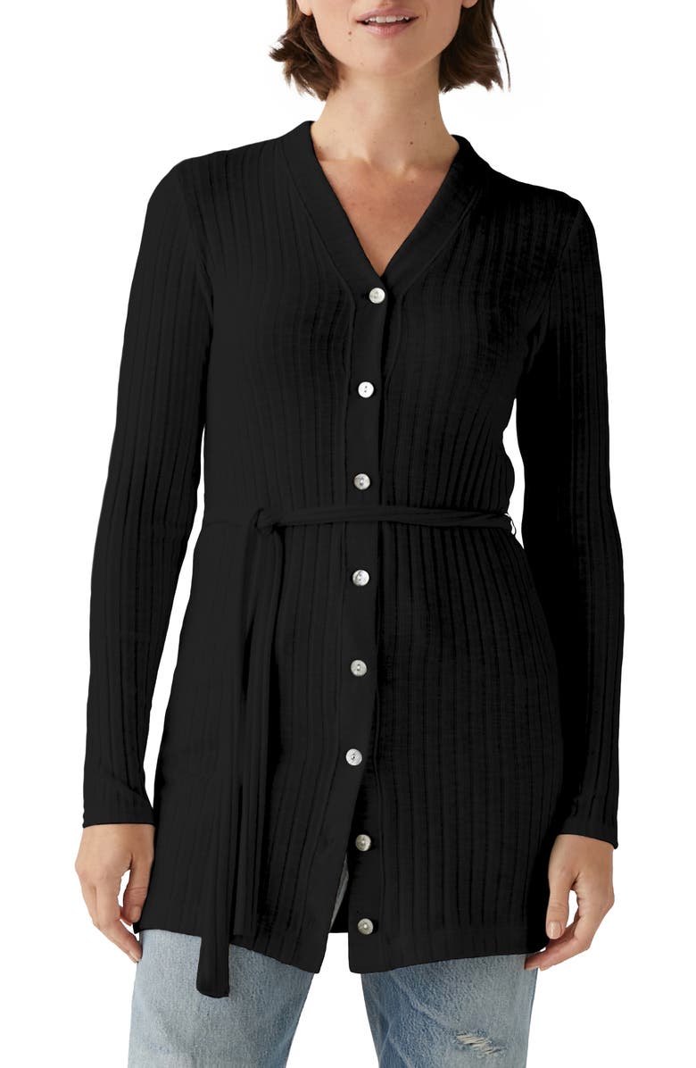 Michael Stars Celeste Rib Cardigan, Main, color,
