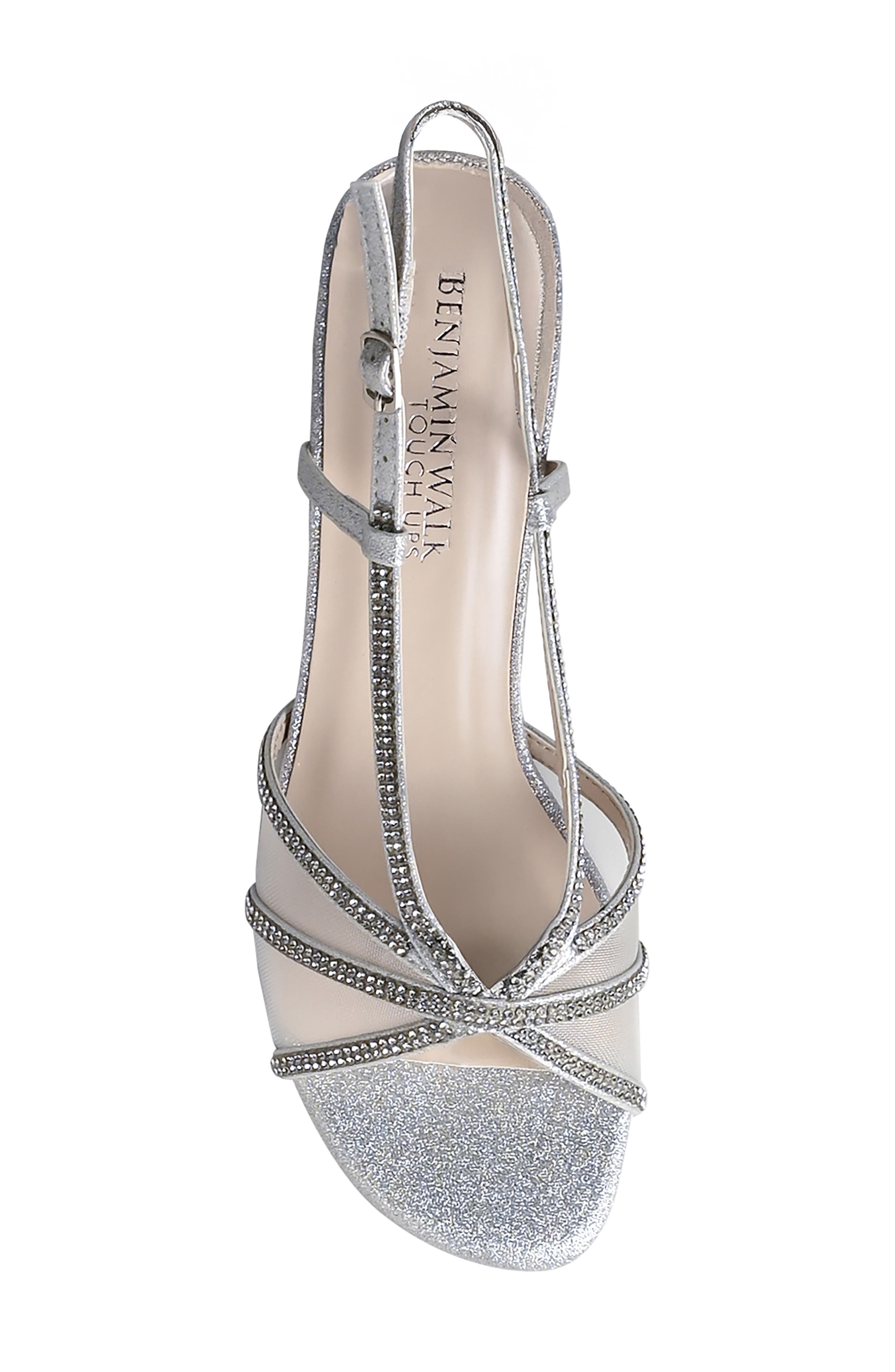 Touch Ups Erin Slingback Sandal, Alternate, color, Silver