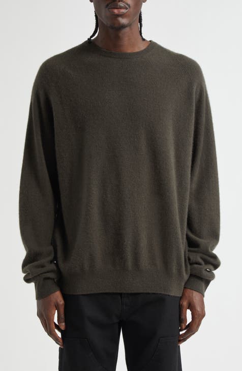 Nordstrom Cashmere Crewneck Sweater, Men's Size 2XL - deals Green