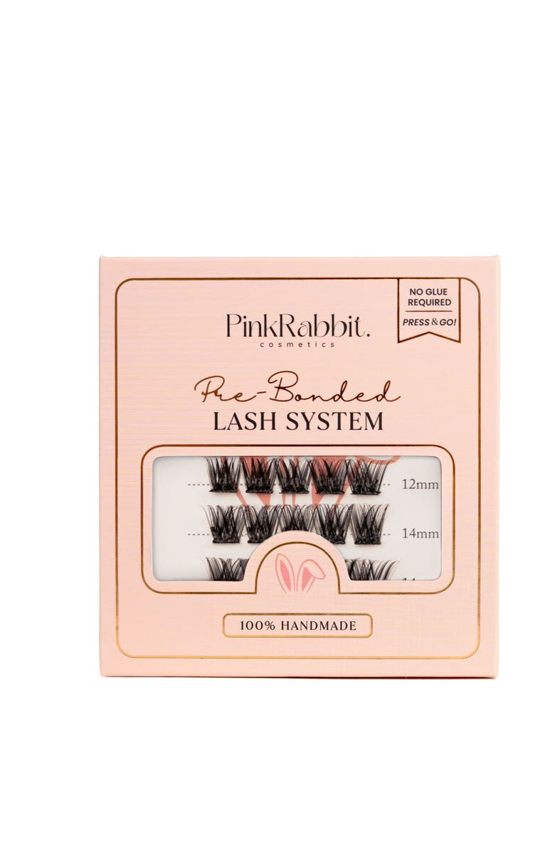 Pink Rabbit Cosmetics Sugar Kissed Lash Extensions Short - Long, Main, color, Black