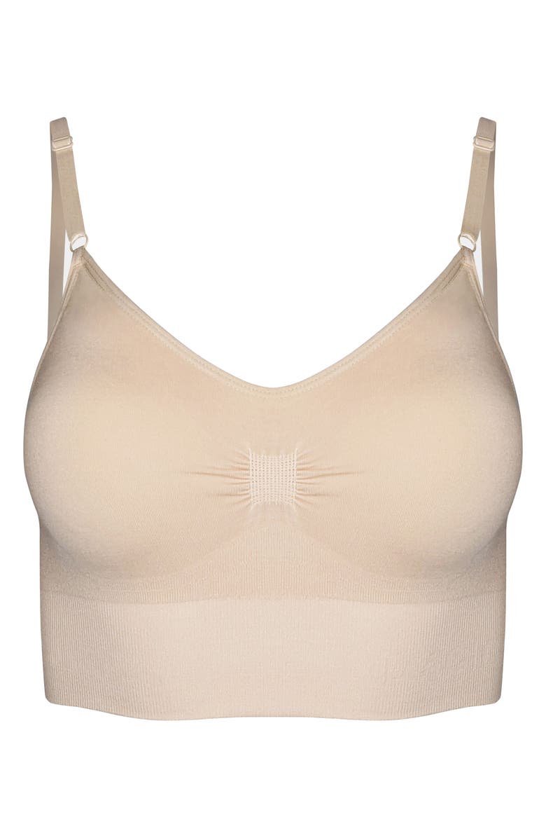 MAGIC Bodyfashion Low Back Bra, Alternate, color, Latte