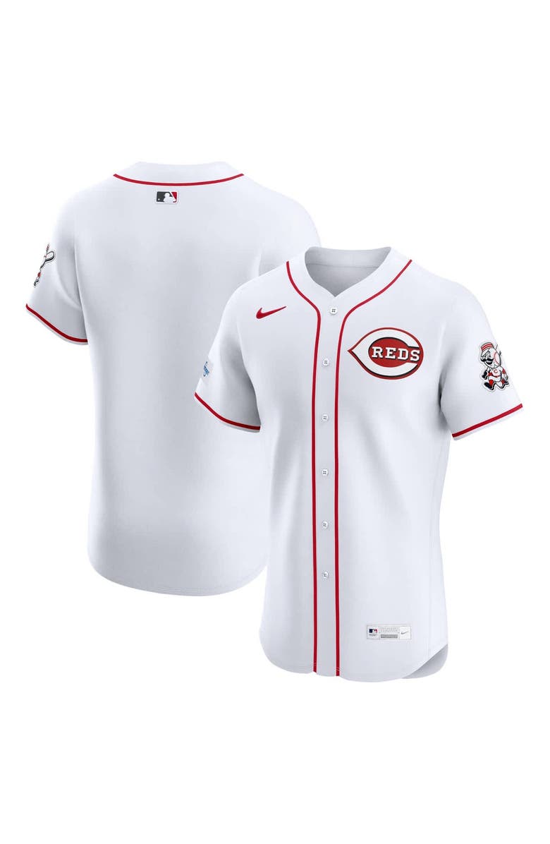 Nike Men's Nike White Cincinnati Reds Home Elite Jersey, Main, color, White