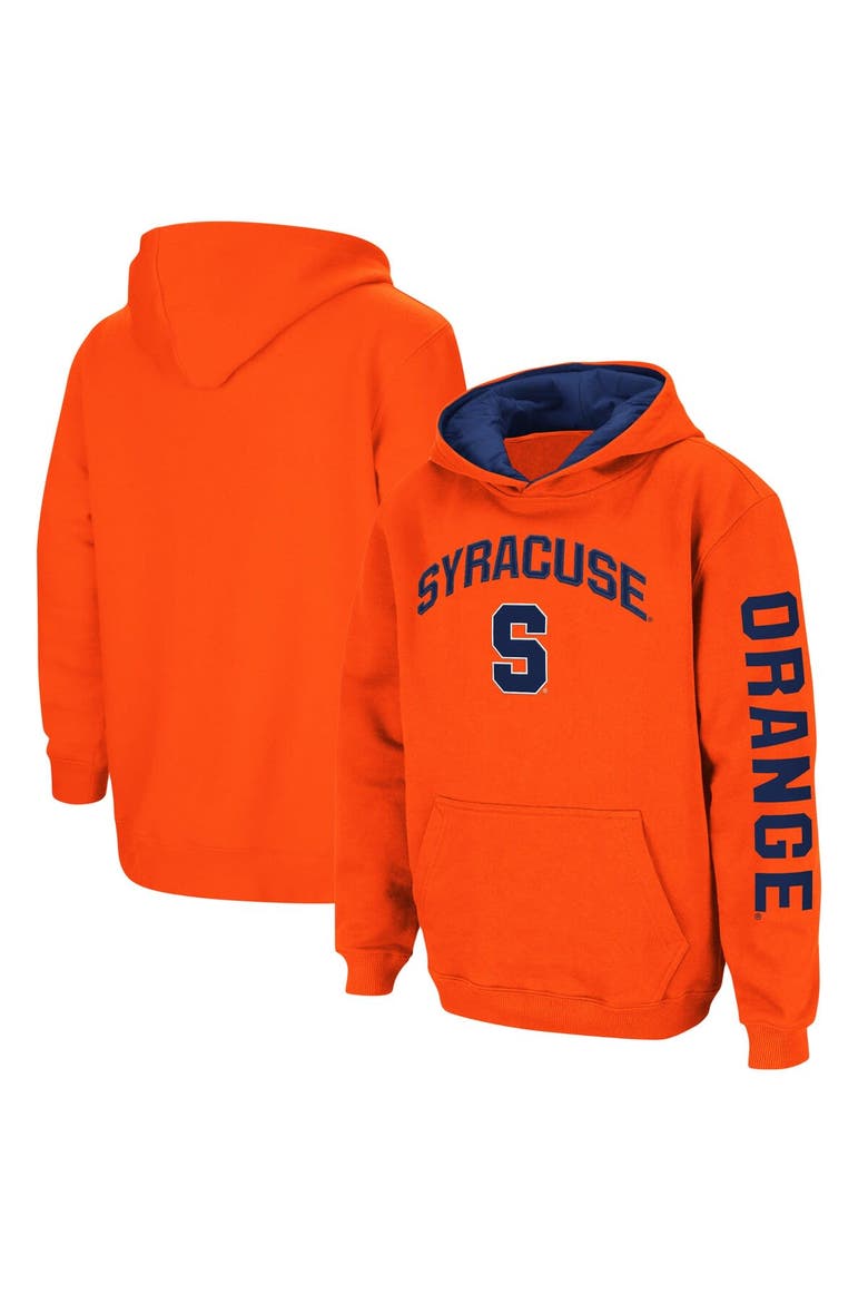 Youth Colosseum Orange Syracuse Orange 2-Hit Team Pullover Hoodie, Main, color, Orange