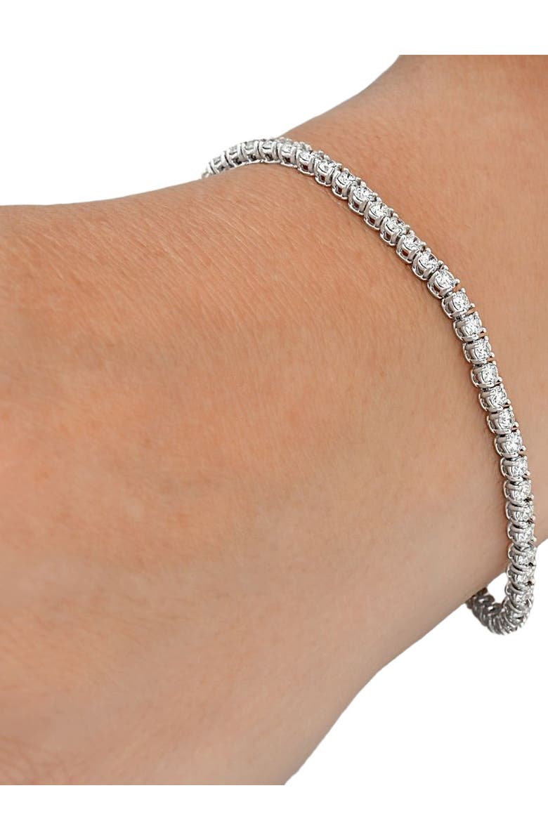 Bliss Diamond 5Ct Diamond Tennis Bracelet 14k Gold Lab Grown 7", Alternate, color,