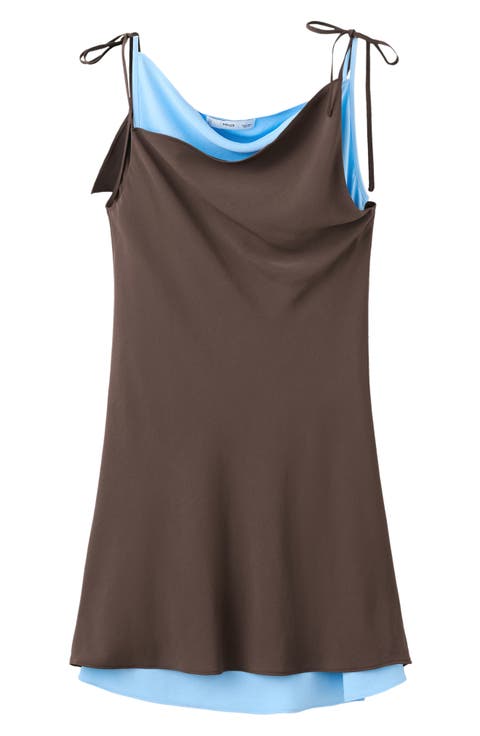 Overlay Slipdress with Bows