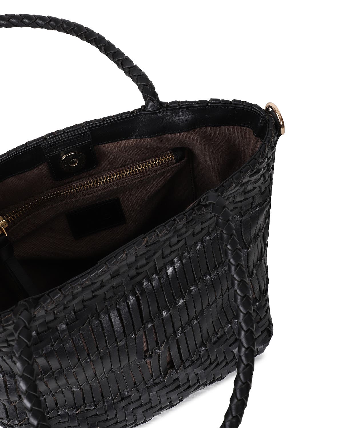 Rafe New York Kaya Small Tote Crossbody, Alternate, color, Black