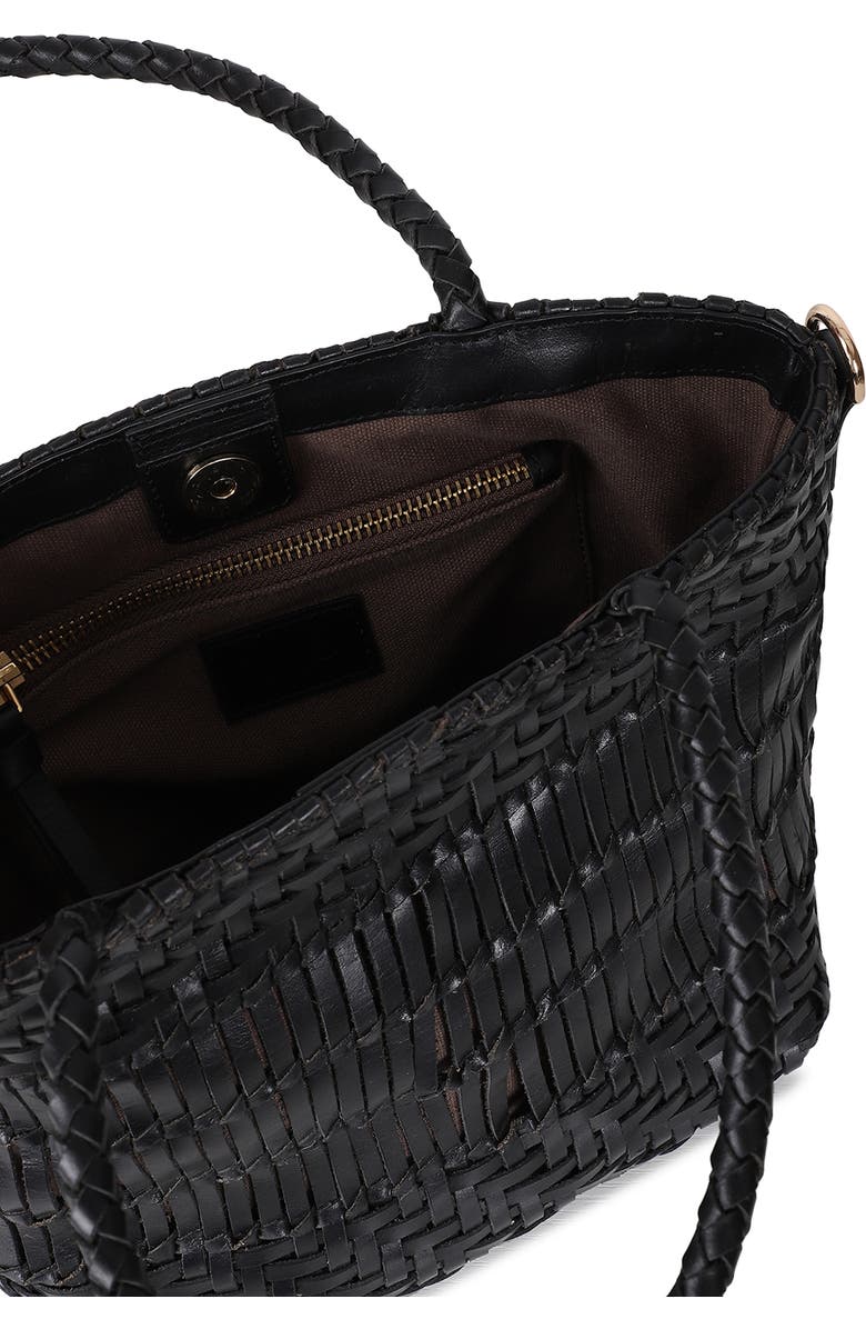 Rafe New York Kaya Small Tote Crossbody, Alternate, color, Black