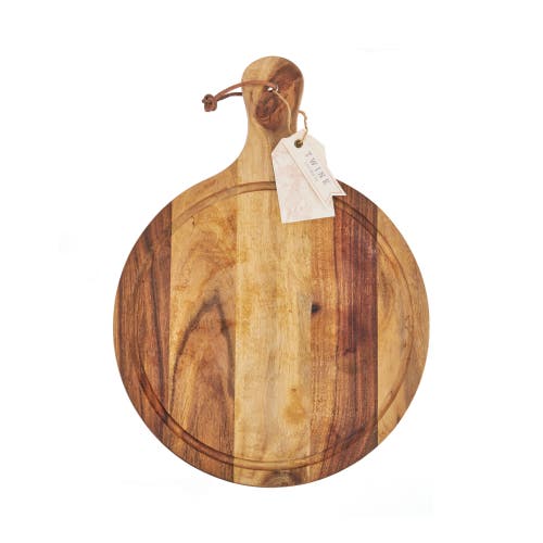 Twine Country Home Acacia Wood Artisan Cheese Paddle In Wood