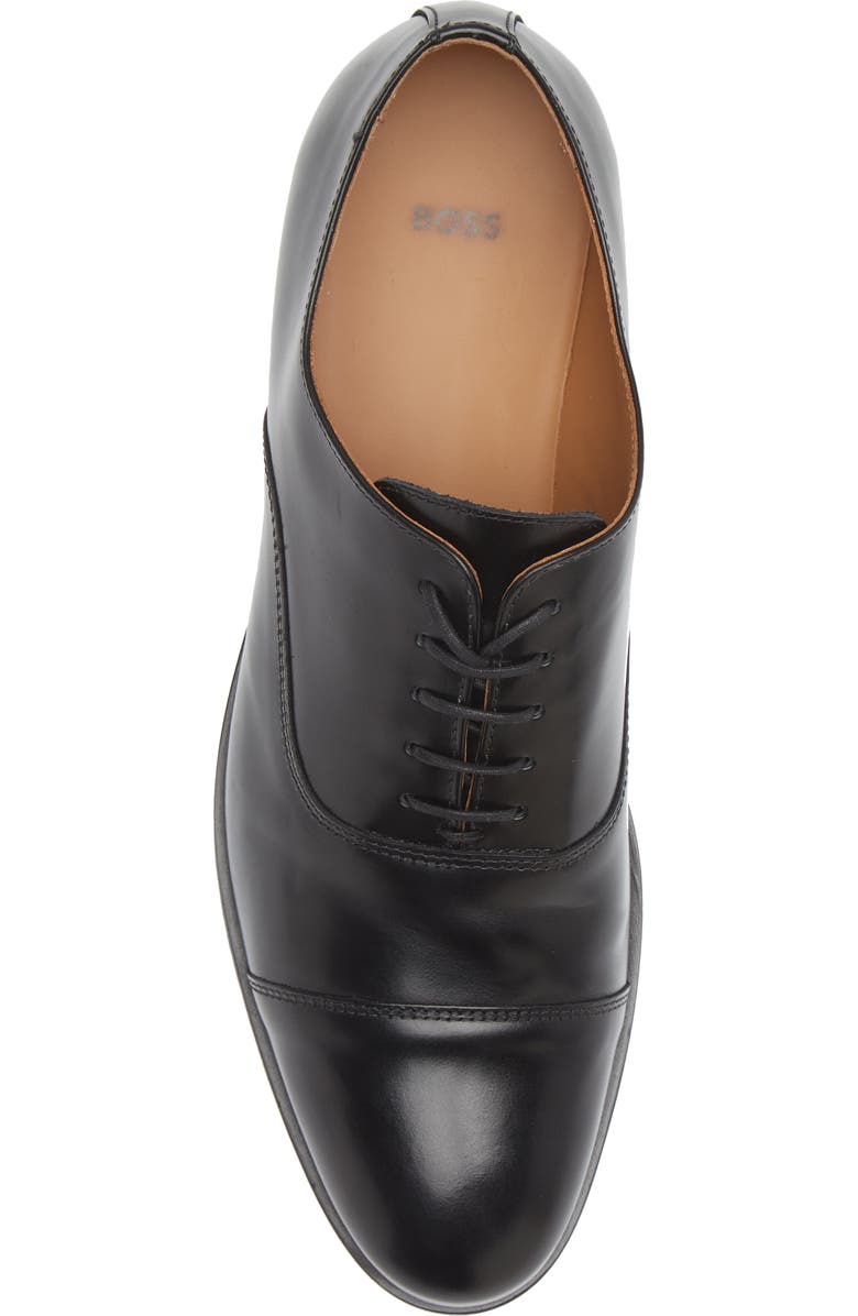 BOSS Eastside Cap Toe Leather Oxford, Alternate, color,