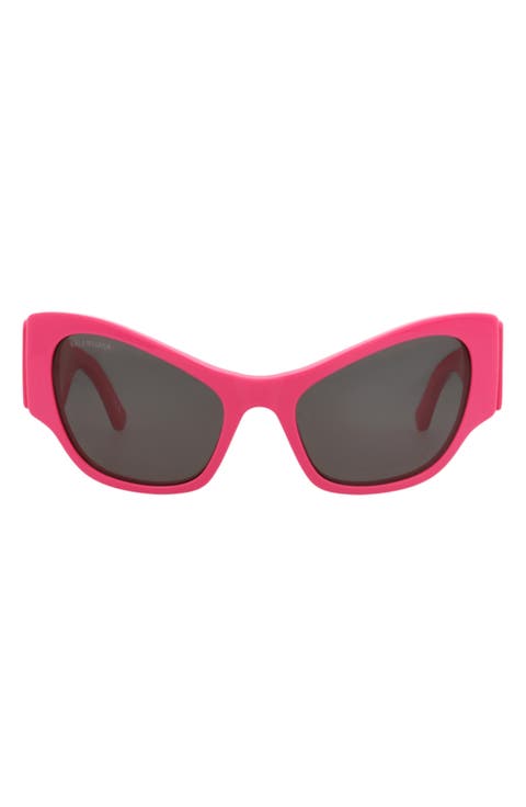 Novelty 52mm Cat Eye Sunglasses