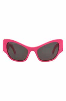 Novelty 52mm Cat Eye Sunglasses
