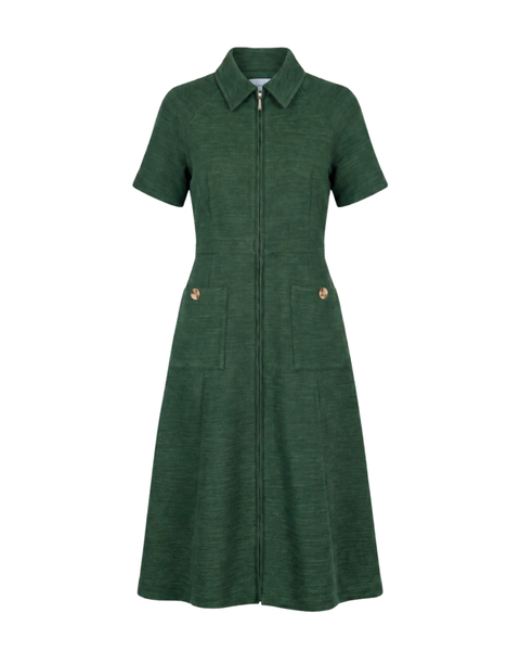Reanna Bouclé Midi Dress