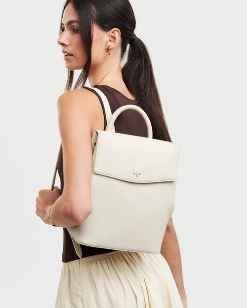Fable England Laura Small Backpack In White