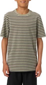 O'Neill Kids' Frontiers Stripe Terry Cloth T-Shirt