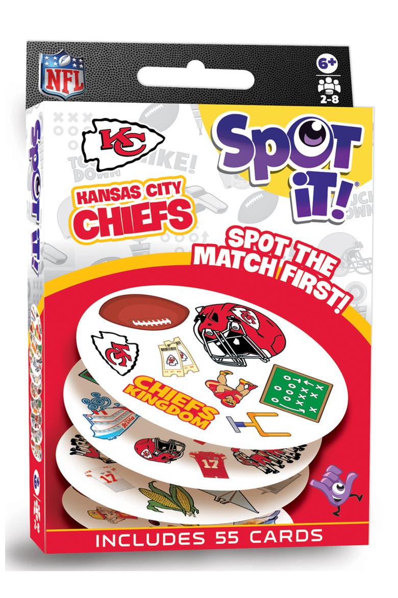 Kansas City Chiefs Spot It! Card Game, Main, color, Multicolor