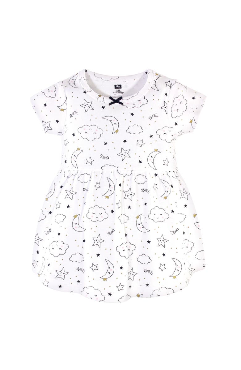 Hudson Baby Cotton Dress and Cardigan Set, Alternate, color, Dreamer