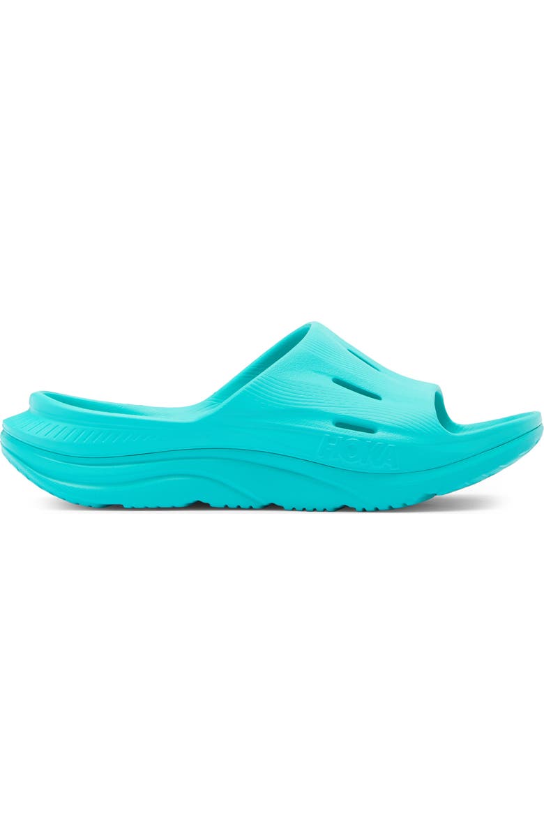 HOKA Ora Recovery Slide 3 Sandal, Alternate, color, Ceramic / Ceramic