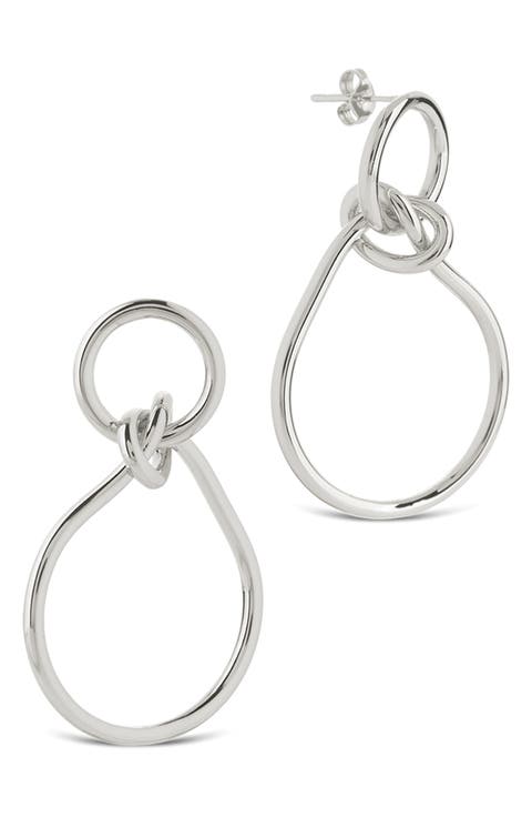 Aubree Twist Knot Dangle Earrings
