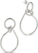 Sterling Forever Aubree Twist Knot Dangle Earrings