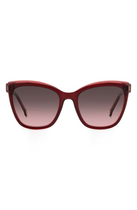 55mm Cat Eye Sunglasses