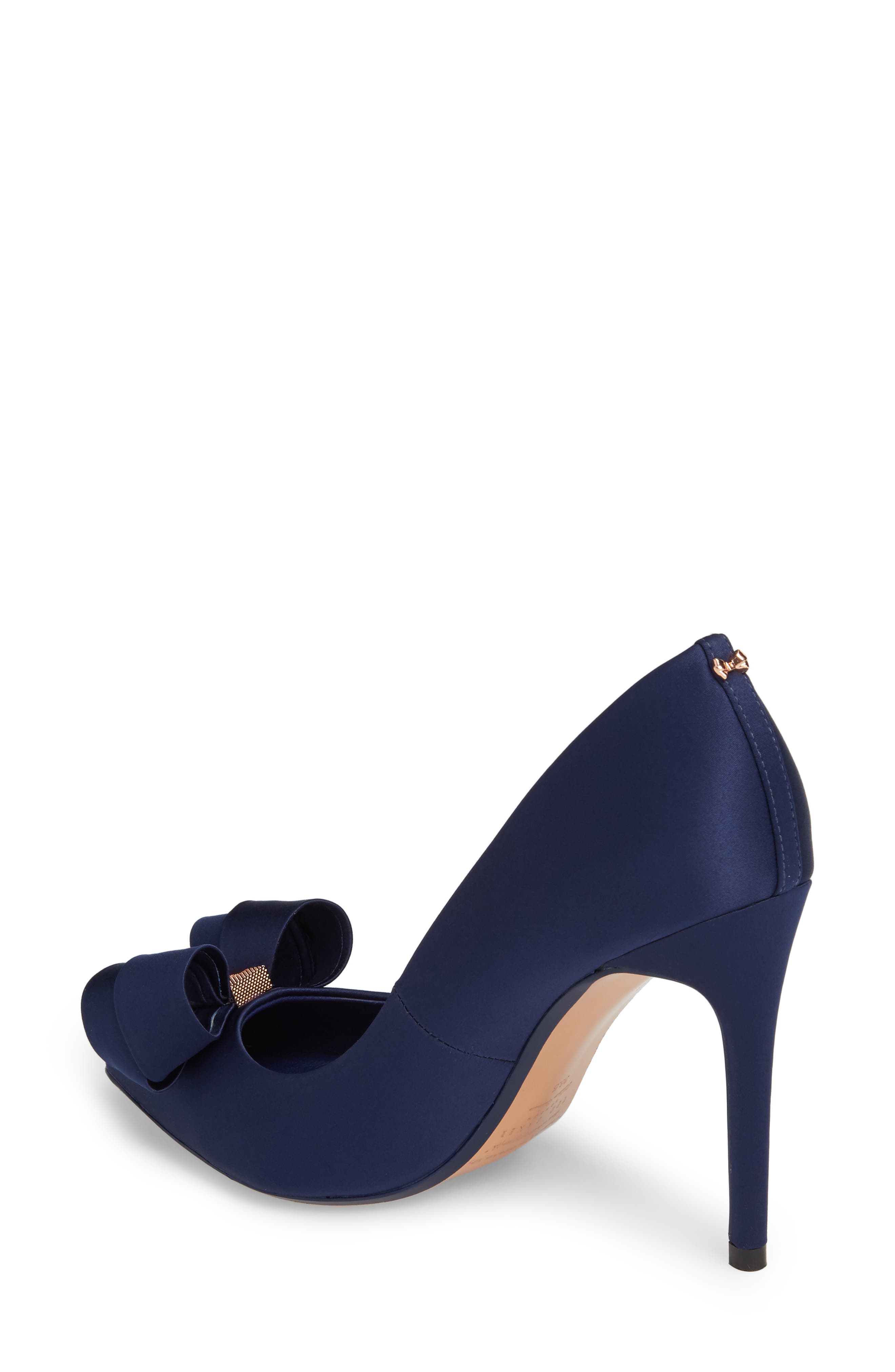 Skalett Pump, Alternate, color, NAVY SATIN