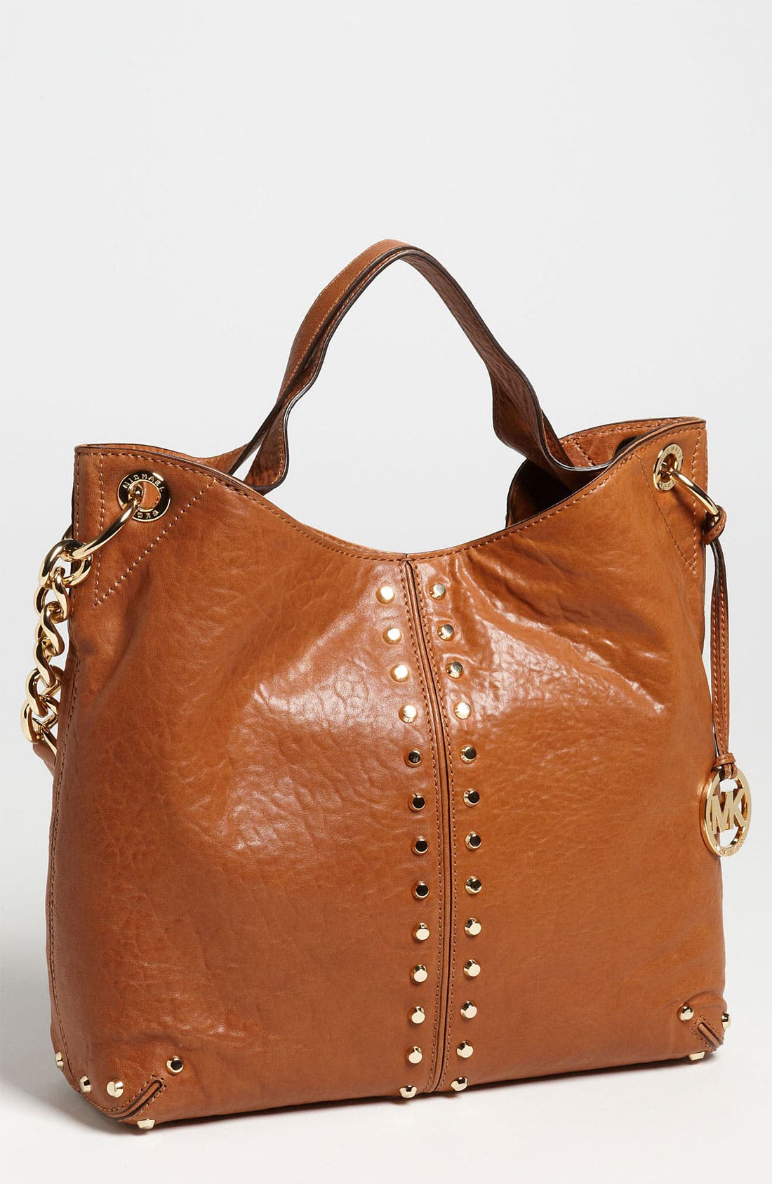 'Uptown Astor - Large' Shoulder Tote, Main, color, LUGGAGE