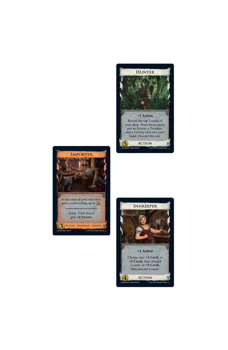 Rio Grande Games Dominion Allies Expansion, Alternate, color, Multicolored