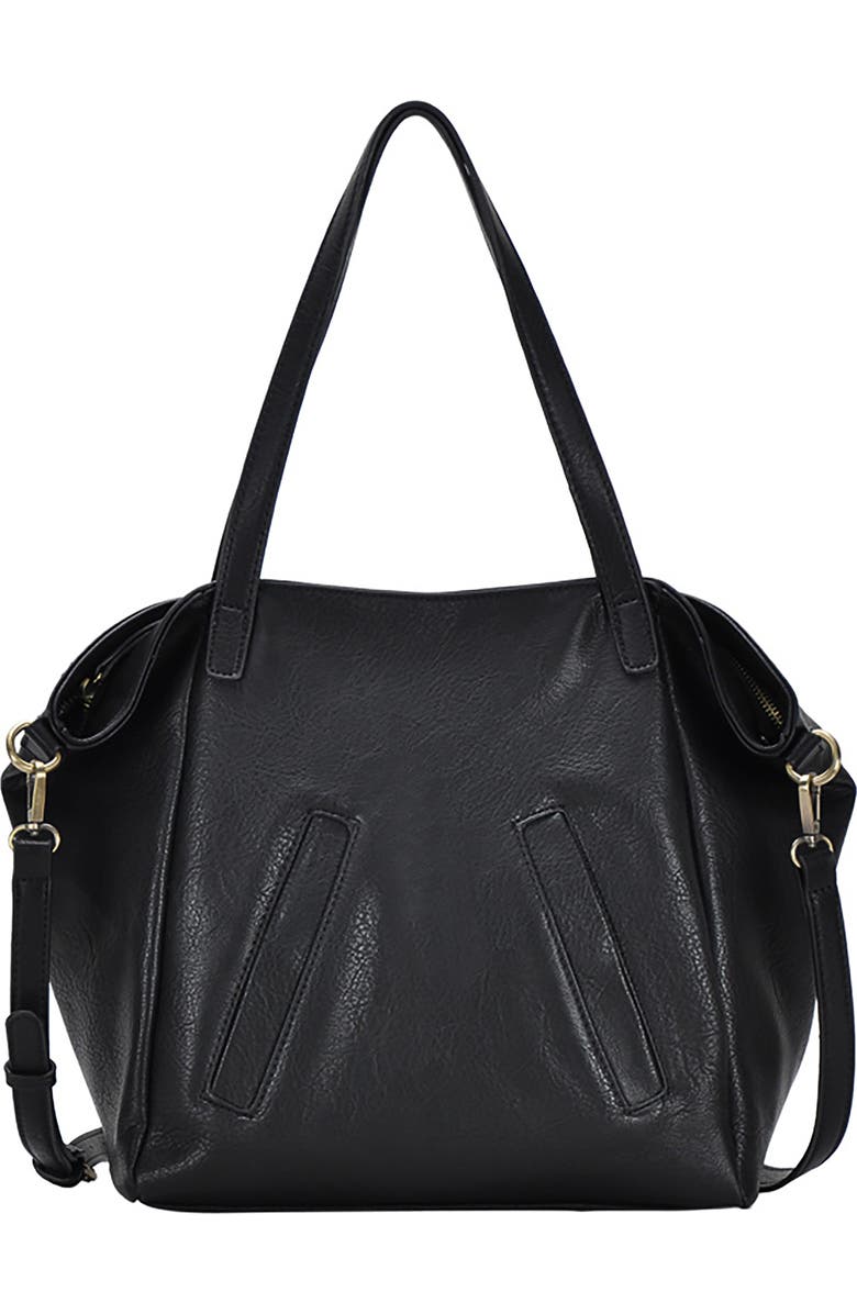 Antik Kraft Faux Leather Tote, Main, color,