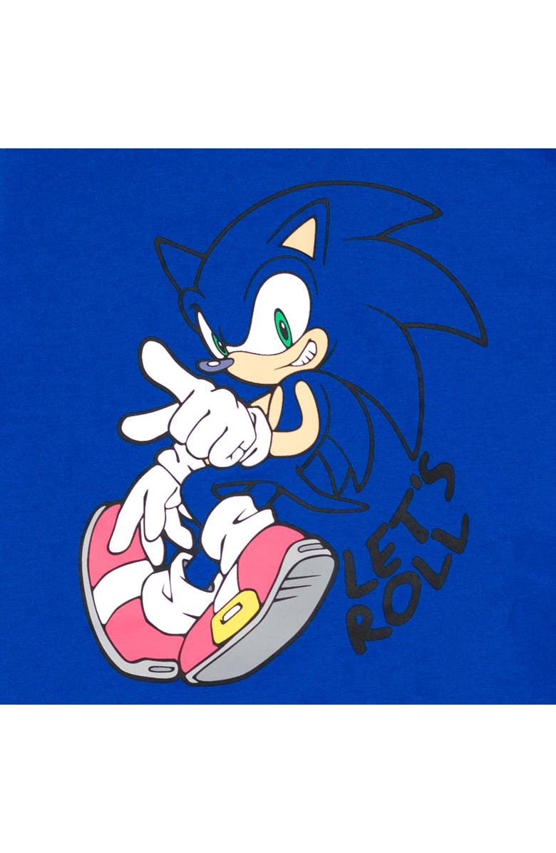 SEGA Sonic the Hedgehog Cosplay T-Shirt & Shorts Set, Alternate, color, Sonic The Hedgehog Blue