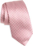Canali Geometric Silk Tie