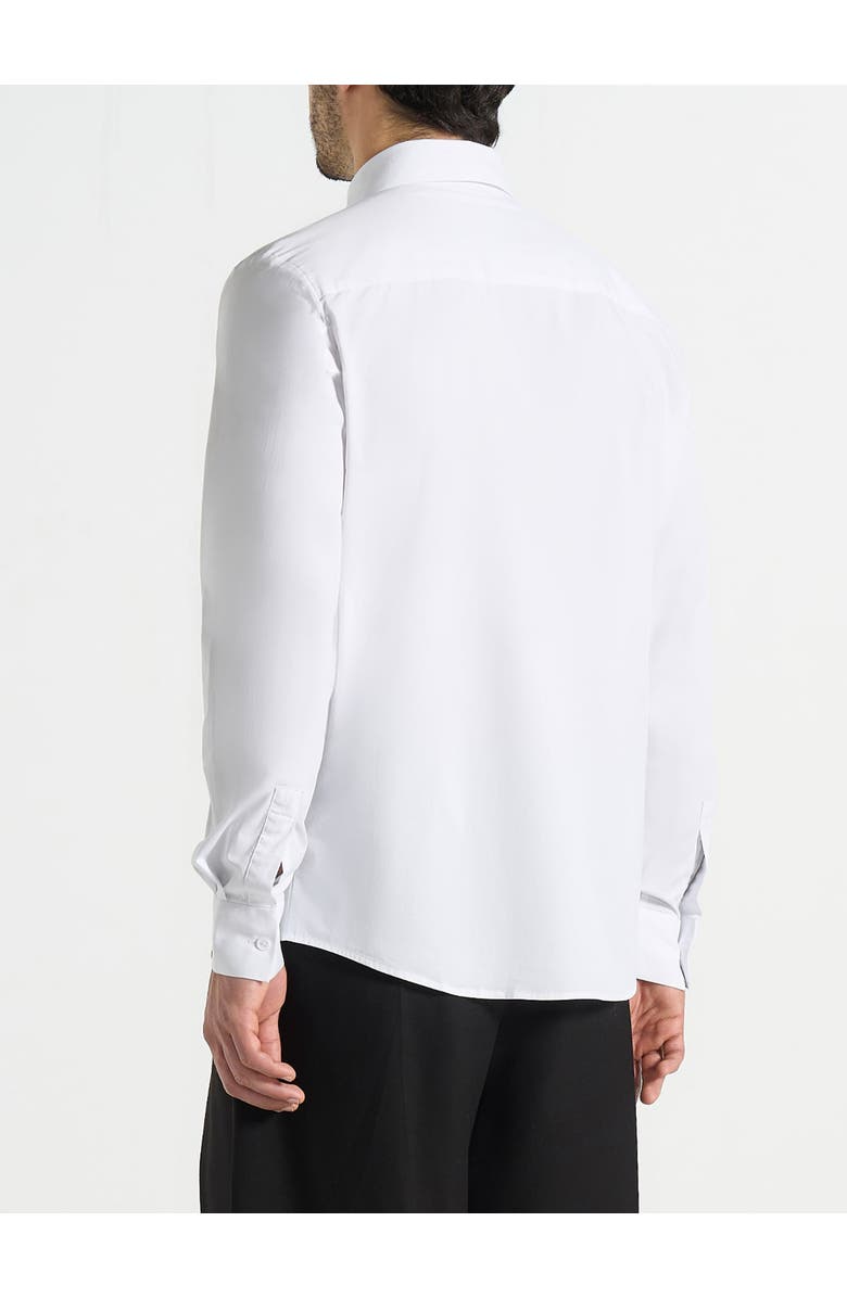 Manière De Voir Chris Signature Tailored Long Sleeved Shirt, Alternate, color, White