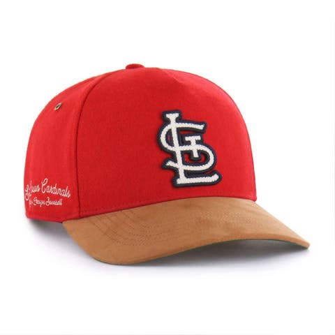 Men's '47  Red St. Louis Cardinals Gold Age Hitch Adjustable Hat