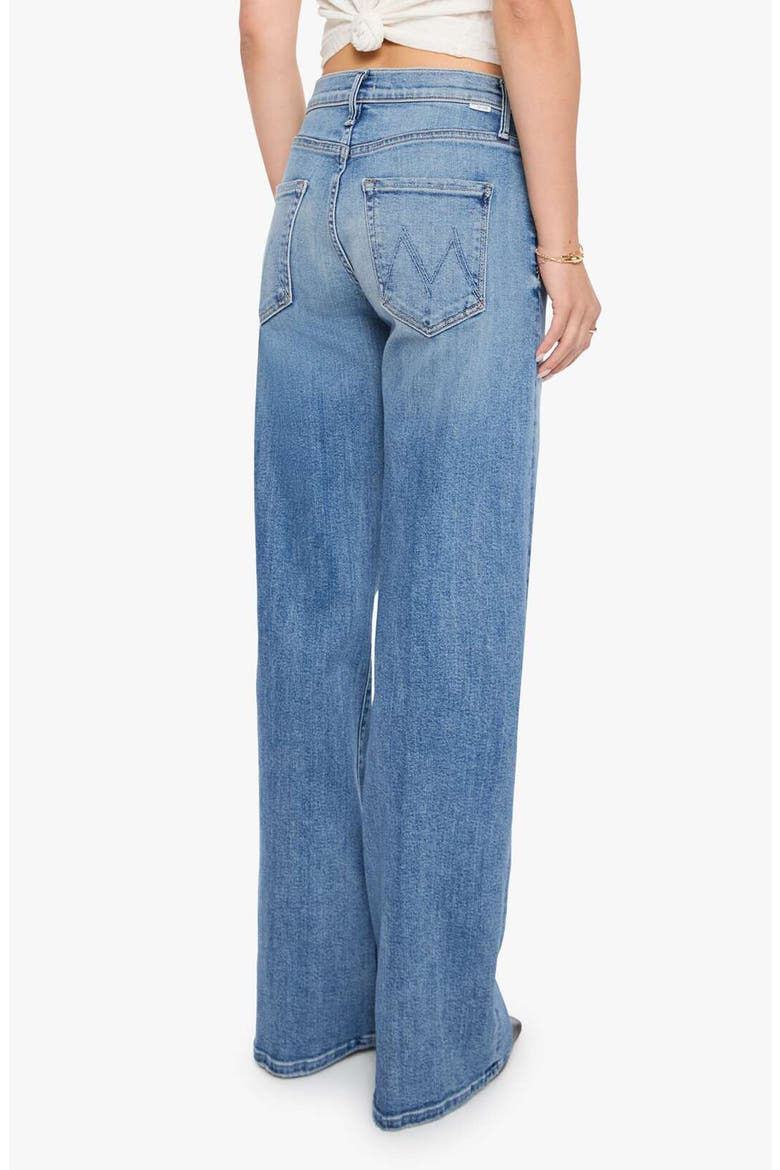 The Mid Rise Lasso Sneak Wide Leg Jeans, Alternate, color, MOVE TO THE GROOVE