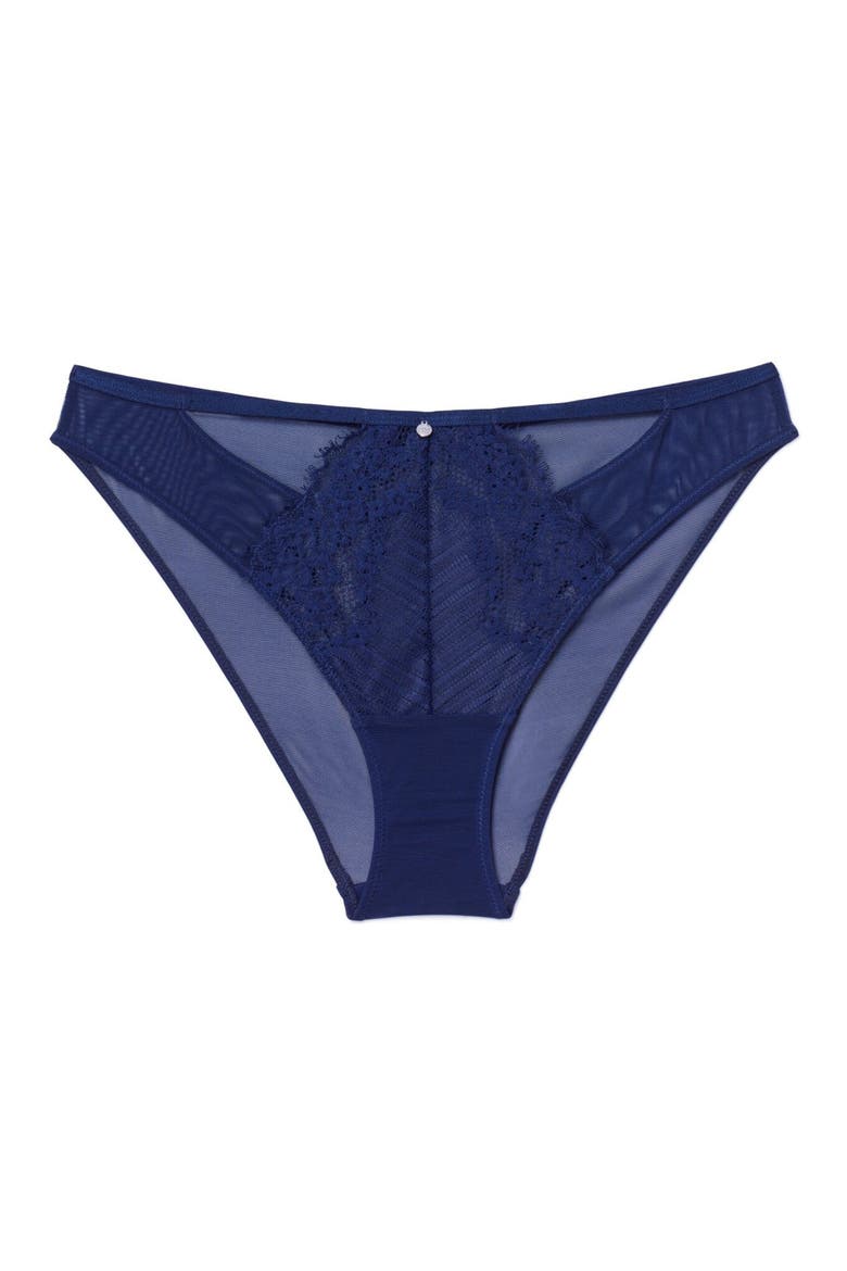 Liliana Bikini Panties, Alternate, color, Dark blue