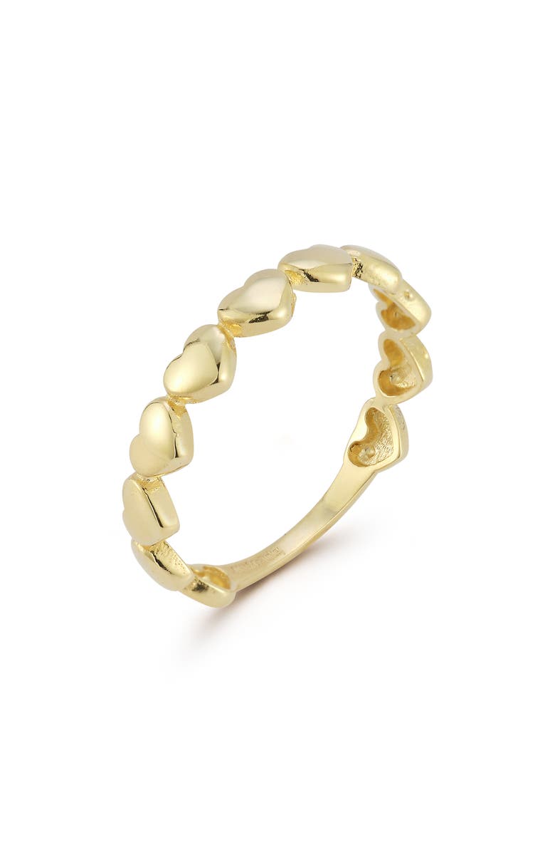 Ember Fine Jewelry Heart Band Ring, Main, color, 