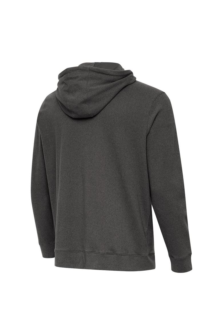 Men's Antigua Black New York Knicks 2026 NBA Finals Champions Official Cloud Hoodie, Alternate, color, Black
