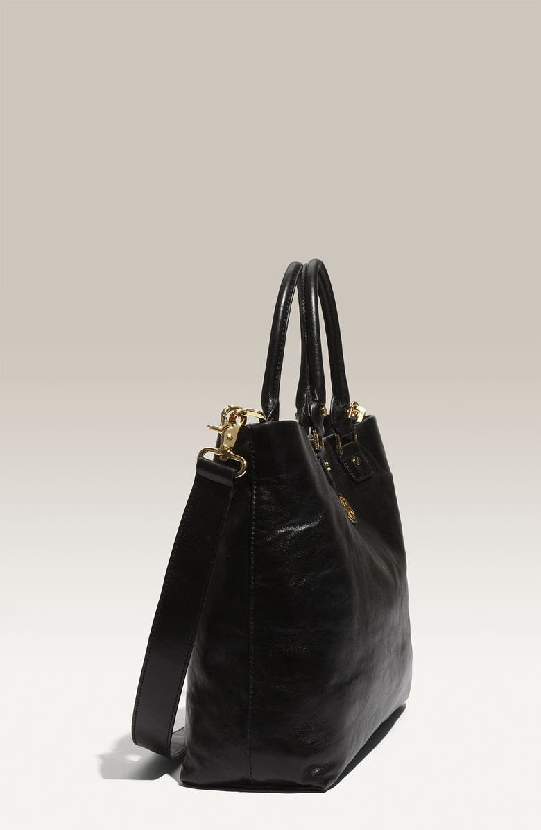 Tory Burch 'Dena' Leather Tote, Alternate, color,